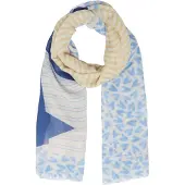 s.Oliver Écharpe bleu clair