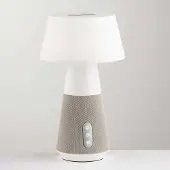 FANEUROPE Lampe LED rechargeable DECIBEL avec variateur tactile Bluetooth et haut-parleur CCT