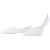 Falke Socquettes blanc, Unicolore
