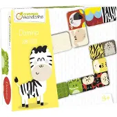 Quo Vadis Domino animaux et textures, jeu éducatif coloré