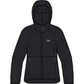 Mountain Hardwear New Kor Airshell Hoodie Noir XS Femme