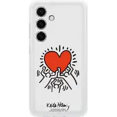 Samsung Galaxy S24 Plus Keith Haring Suit Back Cover Transparent