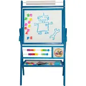 3toysm Planche rotative avec compteur à 2 rangs bleu