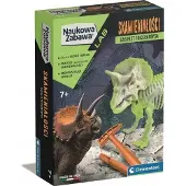 Clementoni Science Fun Triceratops fluorescent
