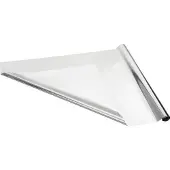 Party Deco Silbermetallisierte Dekorfolie 0,8x25m (25 x 80 cm)