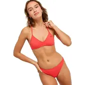 Roxy Essentials Sd Athletic Triangle Bikini Top Rouge,Rose XS Femme