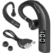 Krüger&Matz Casque Bluetooth, Kruger&Matz, 18 heures, K17, KM0604, Noir