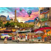 Bluebird Puzzle Puzzle City of Love Paris - 500 Teile Puzzle