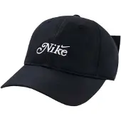 Nike Kids Nag Bow Back Club Cap Noir 4-7 Years Enfants