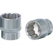 Ks Tools 1/2" CHROMEplus Douille 12 pans, 24mm