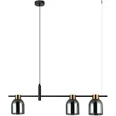 ITALUX SERVIO PND-66892-3-BK-SG Lampe suspendue