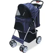 OEM Poussette pour chien, version luxe avec pneus gonflables