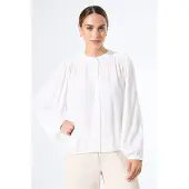 Garcia J50032 Long Sleeve Blouse Blanc M Femme