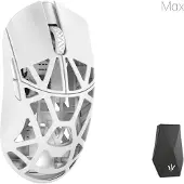 WLMouse Beast X Max (Filaire, Sans fil), Souris, Blanc