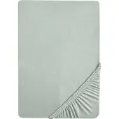 Roba Drap Housse Bébé Lil Planet - 100% Coton Bio-Jersey - Vert Givré - 40x90 À 45x90 Cm