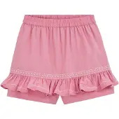 We fashion Jupe rose clair / blanc