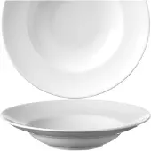 Super Merchant Assiette à pâtes en porcelaine, 26.5cm, Assiettes, Blanc