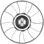 MAHLE ORIGINAL Ventilateur, refroidissement moteur CFF 493 000P