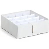 Zeller Organisateur de sous-vêtements NOMAD avec 16 compartiments, 30 × 30 × 11 cm