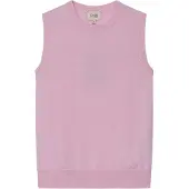 GOBI Cashmere Cardigan 'Women's Timeless Cashmere Crewneck Vest' rose