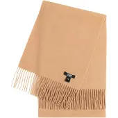 GOBI Cashmere Écharpe 'Unisex Cashmere Fringed Scarf' chamois