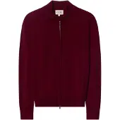 GOBI Cashmere Cardigan 'Women's Timeless Cashmere Full-Zip Cardigan' bordeaux