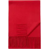 GOBI Cashmere Écharpe 'Unisex Cashmere Fringed Scarf' rouge vif