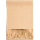 GOBI Cashmere Écharpe 'Unisex Cashmere Fringed Scarf' beige clair