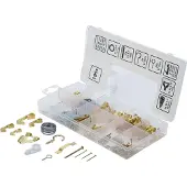 Bgs Assortiment de crochets pour tableaux | 196 pcs.
