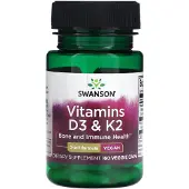 Swanson Health vitamine k2&d3 (60 gélules) 7437