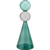 Philippi Vase Curiosa cône verre ø 9x27 cm