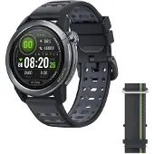 Mibro ORAW1023N, 3,35 cm (1,32"), AMOLED, écran tactile, 1 Go, GPS
