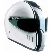 Bandit XXR Classic casque de moto, blanc/noir, 4XL (67/68)