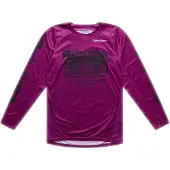 Troy Lee Designs Gp Pro Stamp Long Sleeve Jersey Noir M Homme