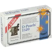 Pharma Nord D-Pearls 1520 100 + 20 capsules GRATUITES | vitamine D | Immunité + Os & dents 100+20 pc(s) Capsule(S)