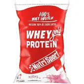Nutrisport Gold Whey Protein Strawberry 2000g Rouge