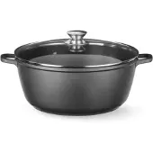 Hendi Casserole antiadhésive, , 7 L, noire, 367 x 290 x (H) 122 mm