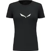 Salewa Solidlogo Dri-release Short Sleeve T-shirt Noir 2XL Femme