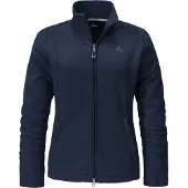 Schöffel Veste en polaire fonctionnelle 'Leona 3' bleu marine
