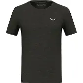 Salewa T-shirt à Manches Courtes Eagle Minilogo Merino