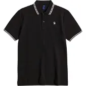 G-Star T-Shirt 'Dunda' noir / blanc