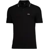 Armani Exchange T-Shirt noir / blanc