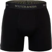 Scotch & Soda Boxers saphir / jaune foncé / grenadine / noir