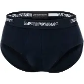 Emporio Armani Slip 'Pack of 3 stretch jersey briefs' bleu