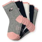 Schiesser Chaussettes 'Hi' gris / rose / noir / blanc