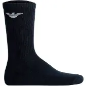 Emporio Armani Chaussettes de sport bleu marine