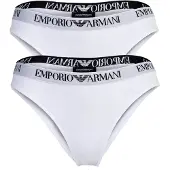 Emporio Armani Ew000404_af13033 Panties 2 Units Blanc S Femme