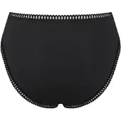 Sloggi Slip noir / blanc cassé