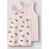 Name it Maillot de corps 'NMFBallerina Horse' marron / rose / noir