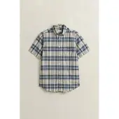 Gant 3260078 Regular Fit Short Sleeve Shirt Gris S Homme